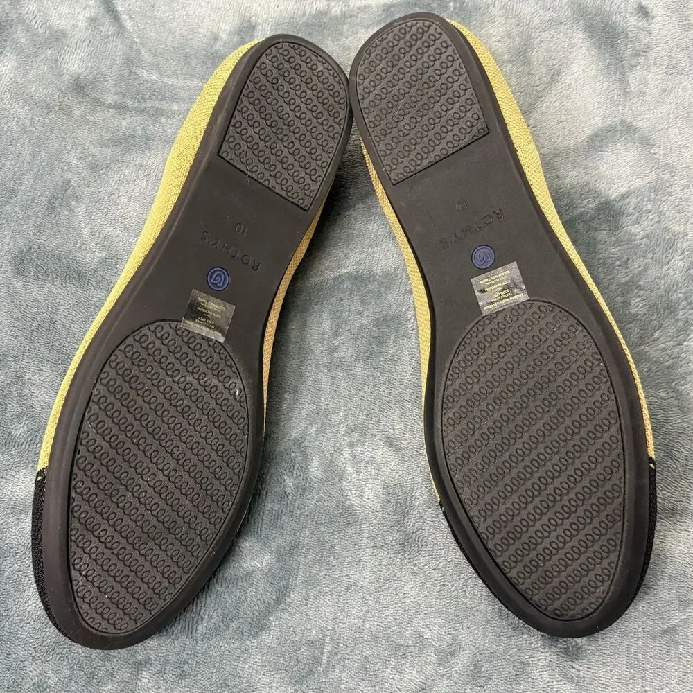 Rothy’s The Loafer Camel Captoe Women’s Size 10